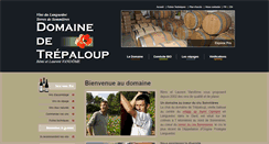 Desktop Screenshot of domainetrepaloup.com